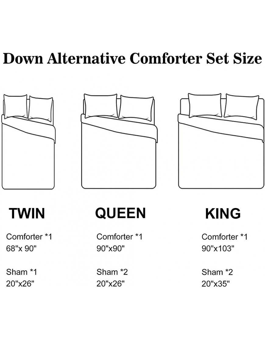 Shatex Kids Twin Bedding Sets 2 Piece All Season Bedding Twin Comforter – Striped Ultra Soft 100% Microfiber Polyester – Grey Twin Comforter Set with 1 Pillow Sham - B3VHR5IO5