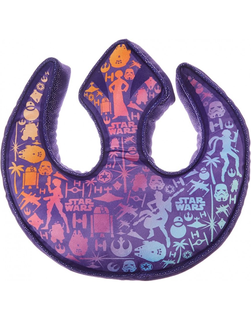 Jay Franco Star Wars Forces of Destiny Decorative Pillow 1 Count Pack of 1 Purple - BFGBMO1G3