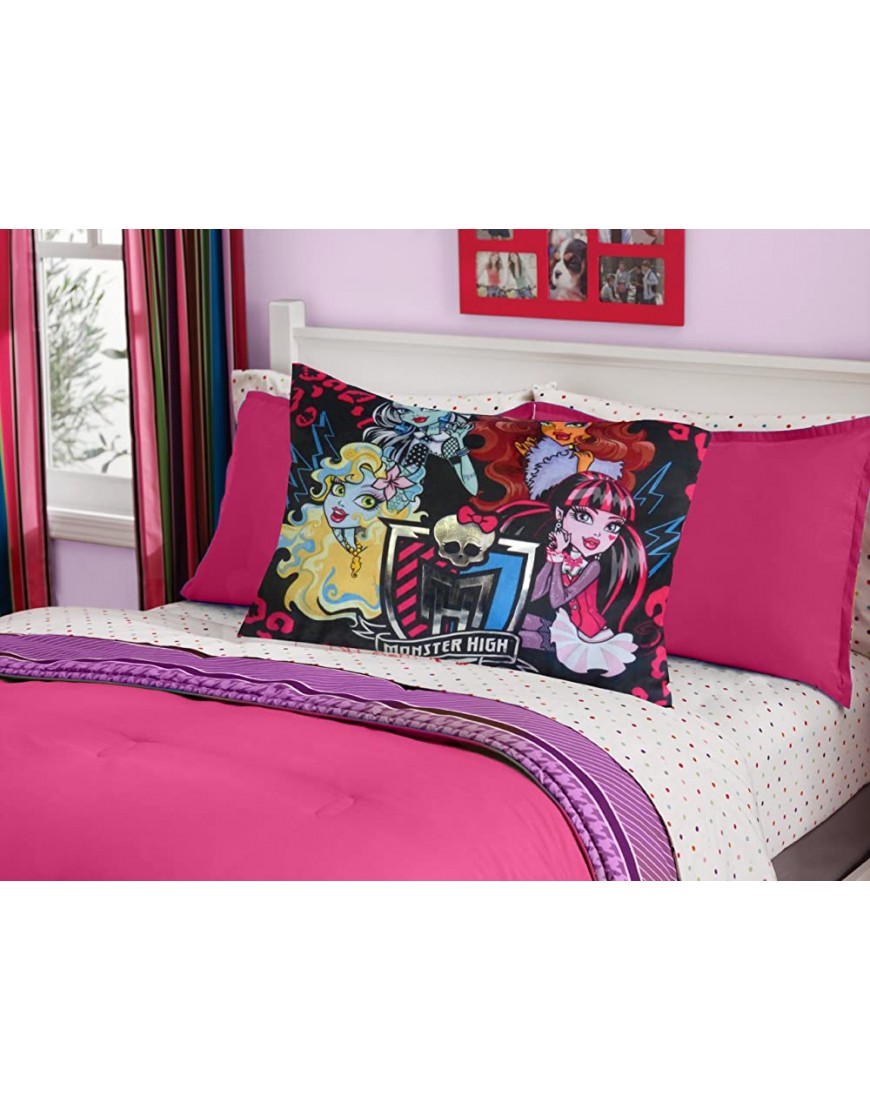 Monster High Monster High Characters Pillow 20 x 26 - B0JW8808X