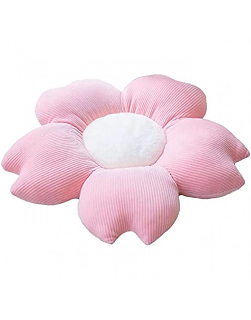 Wusan Flower Floor Pillow Cherry Blossoms Plush Seating Cushion 15.7'' Throw Pillow for Sofa Bed Couch,Home Decorative,Stuffed Pillow,for a Reading Bed Room or Watching TV,Pink 40cm - BO0GXRW8P