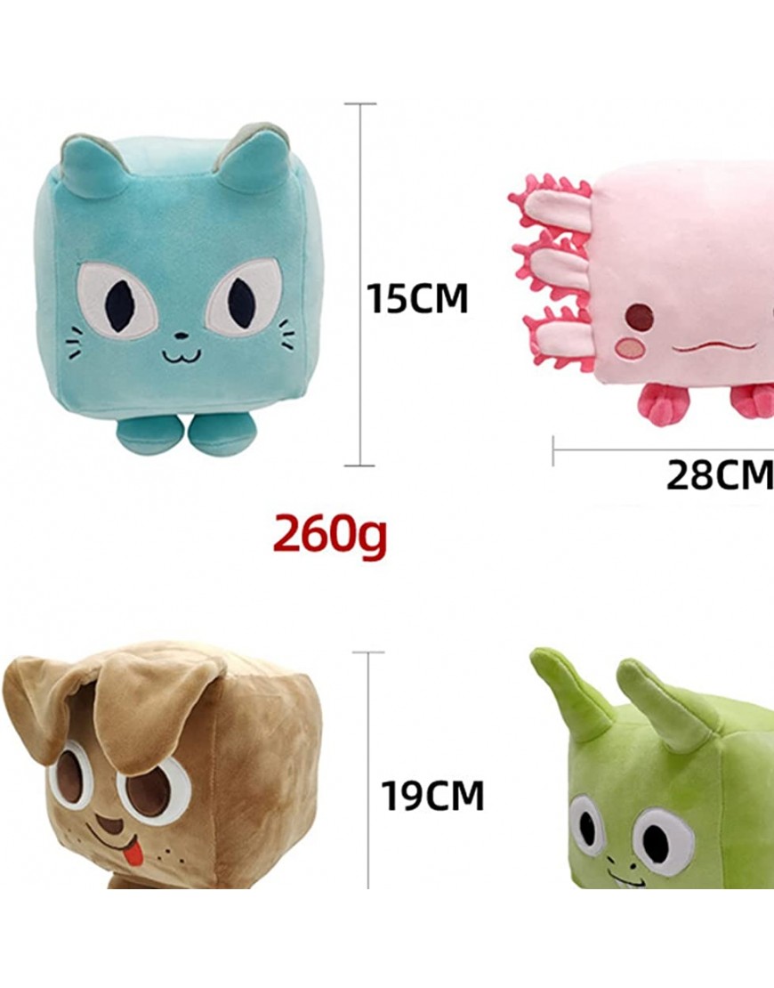 5.9in Cat Plushie Pet Simulator X Dog Cute Plushies Big Games Huge cat Plush Without Code pet Simulator x Soft Stuffed Pillow Toy Cat for Kids and Fans Color : 3PCS - B6NBCK077