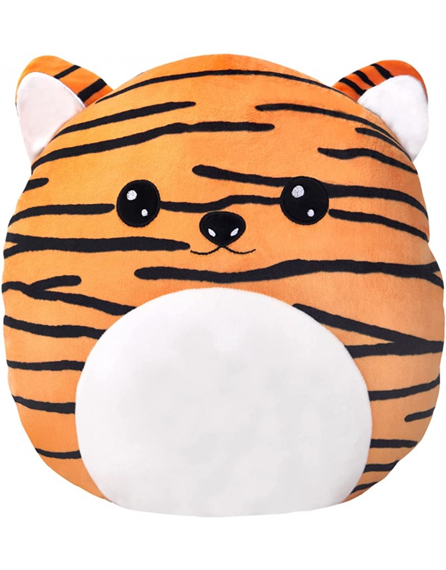 CozyWorld 15” Cute Tiger Stuffed Animal Plush Pillow Super Soft Sofa Cushion Stretchy Plushy Toy Decors Birthday Valentines Gifts - B6U4K0VQA