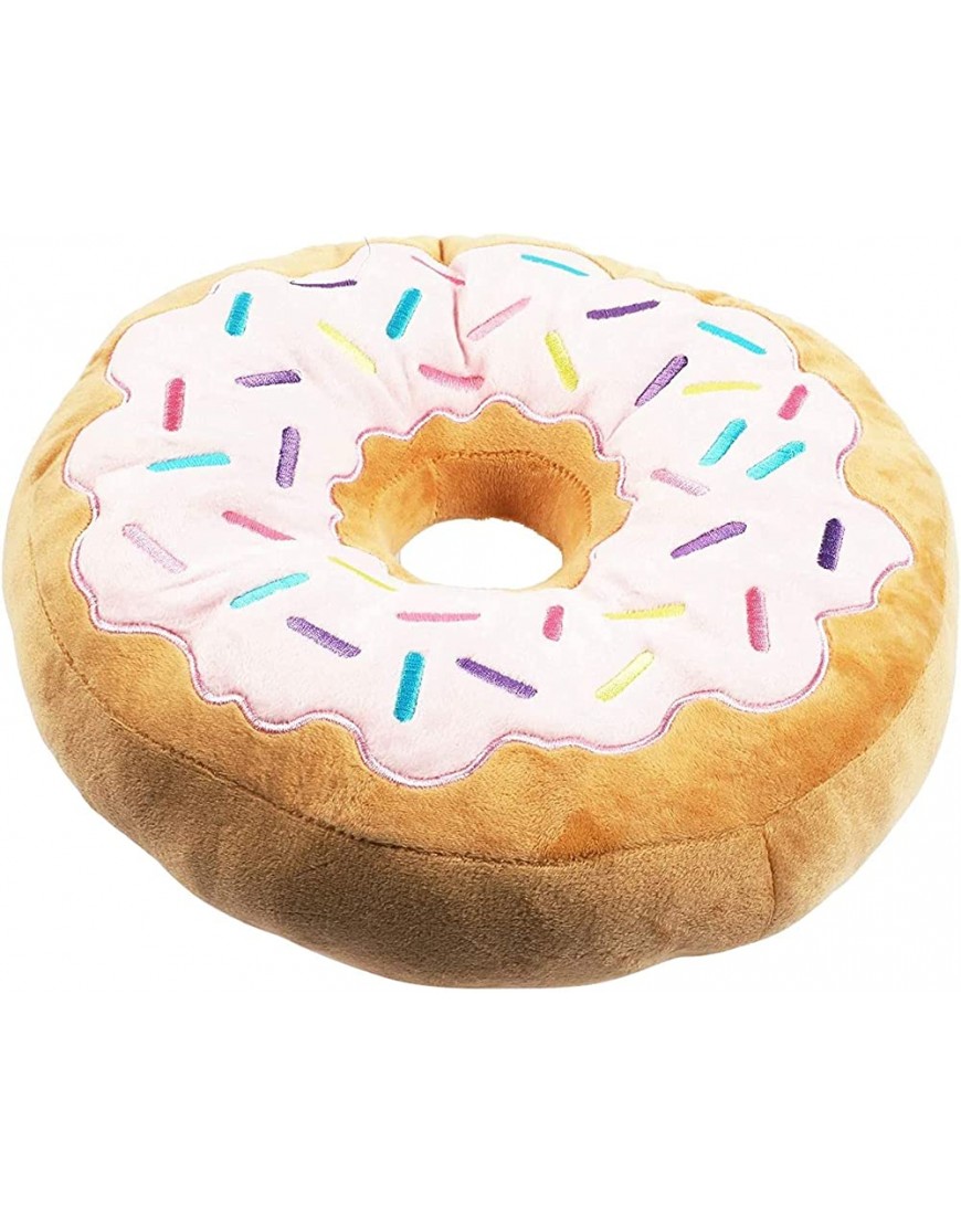 Donut Plush Novelty Throw Pillow 13 Inches - BE4N9RES9