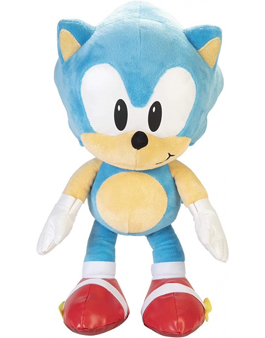 Sonic The Hedgehog Sonic Jumbo Plush 18 Inches Tall - BWQ0EH9T3