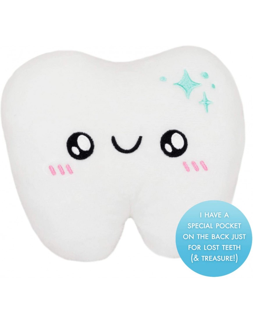 Squishable Flat Tooth Fairy Pillow 5 Plush - B8K1LJSVM