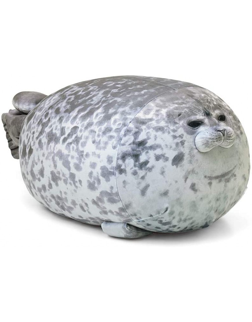 VHYHCY Chubby Blob Seal Pillow Soft Fat Hugginchesg Pillow Stuffed Cotton Animal Seal Plush Toy Throw Pillows Cuddly Gift 13 inches - BUS4GVS15