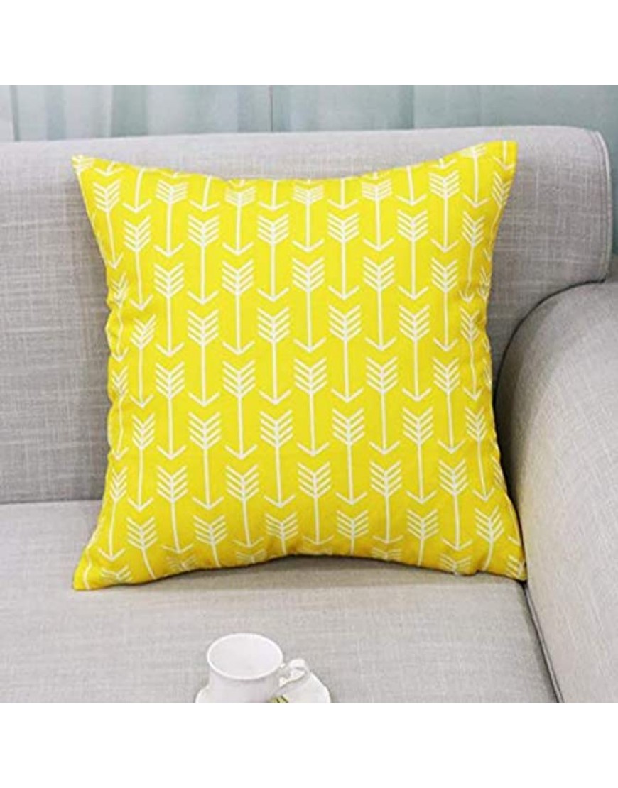 Leono Pillow Cover Geometric Decorative Pillow Cover Printing Cushion Cover Pillowcase for Sofa,Bed - B95YKWN2G