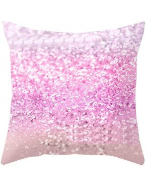 Leono Pillow Cover Gradient Sequin Color Decorative Pillow Cover Cushion Cover Pillowcase for Sofa,Bed - B6S84H79C