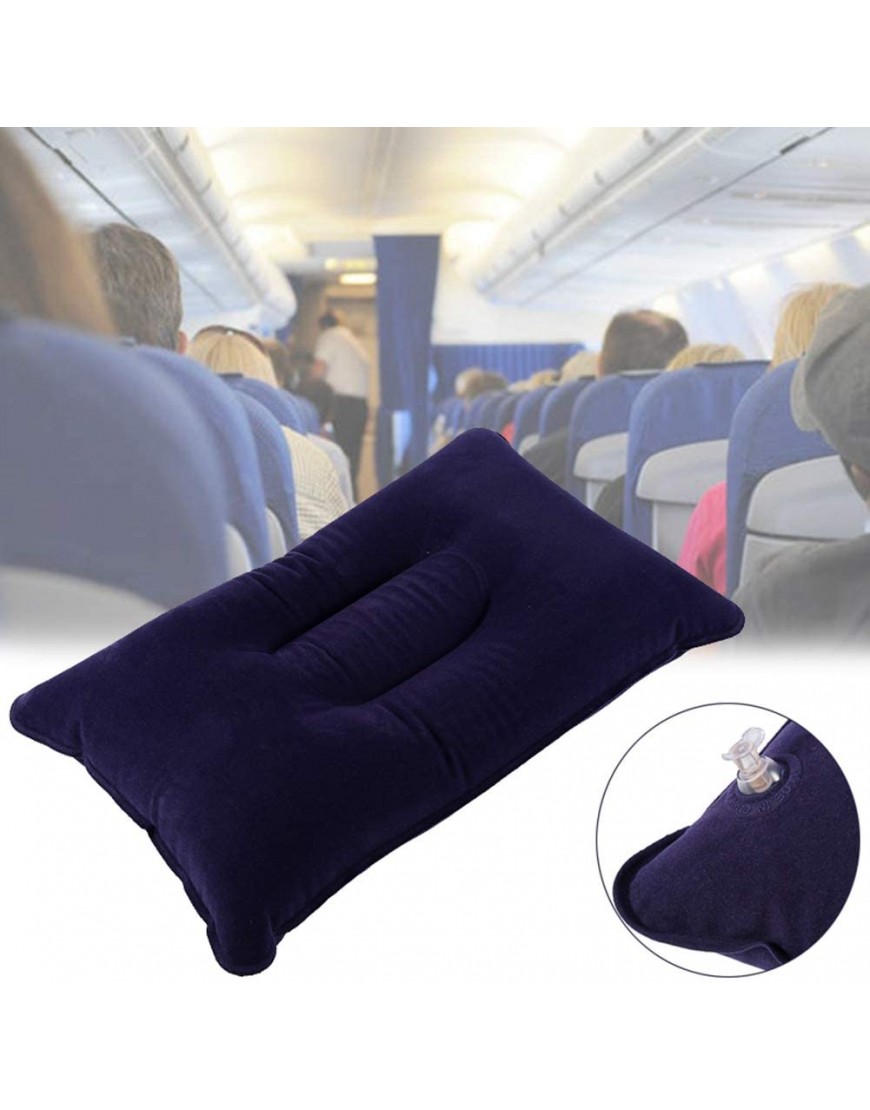 CHICIRIS Soft Inflatable Travel Pillow Inflating Travel Pillow Comfortable Convenient to Carry for Camping Travel - B8MWDEN3Z