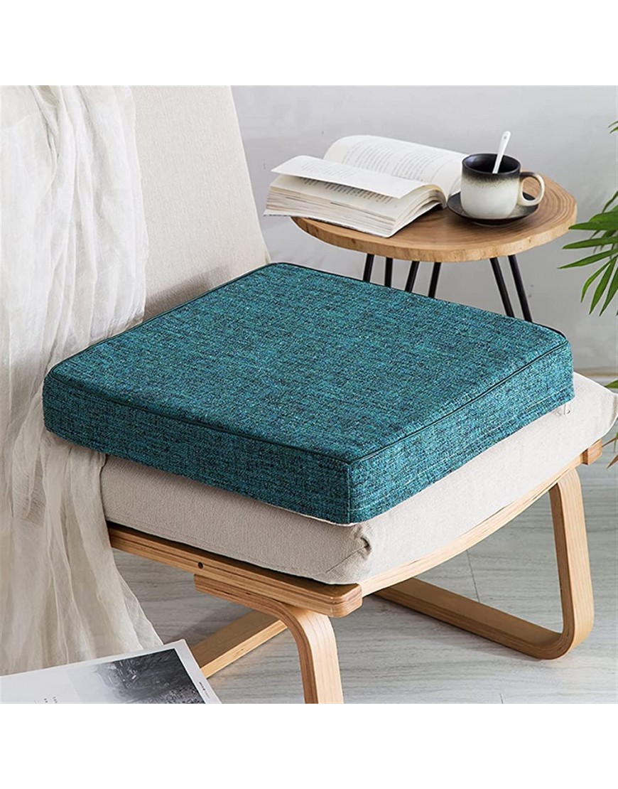 HYYYYH Backpacking Pillow 35D Plus Hard High Density Sponge Sofa Cushion Solid Wood Redwood Window Mat Tatami Chair Cushion Can Be Ordered Size Thickness Color : Brown Specification : 40x40cm 8cmT - BUGXVGKB1