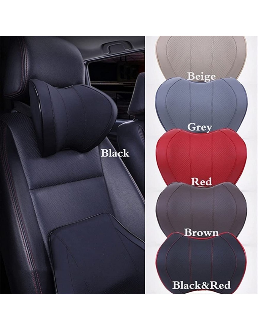 Xygm Car Seat Head Neck Rest Massage Auto Pillow Space Memory Neck Headrest Car Cover Vehicular Pillow Seat Headrest Accessories - BV6SIO0RV