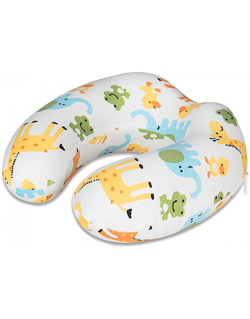 XYIANG Kids Travel Pillow Ultra Soft Kids Neck Pillow for Toddlers & Kids Neck Support on Airplane Bus Train U-Shaped Animal Travel Pillow - BU7IDFS4U