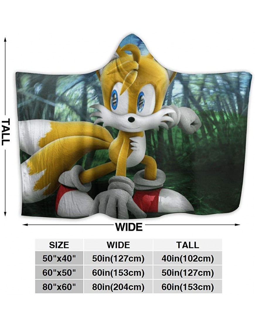 FT FENTENG Fall Wearable Blankets for Kids Toddler Anime The Forest Movie Poster Fan Art Hooded Blankets Outside Hypoallergenic Hooded Throw Poncho 50 x40 inch - BMSRIQWBZ