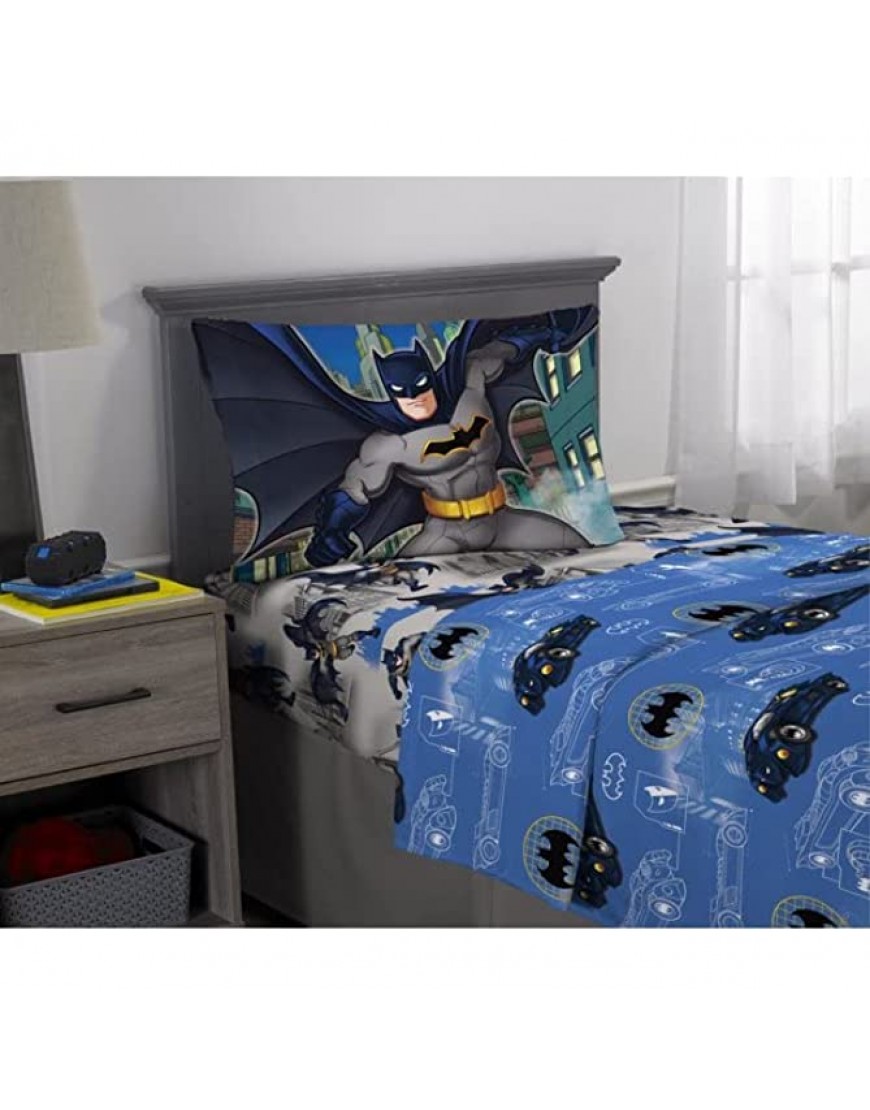 Batman Bat Alley 3 Piece Twin Sheet Set - BNBS3Q47J