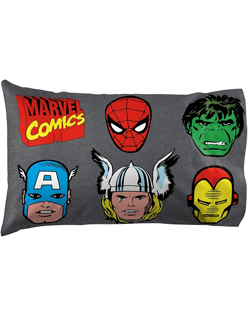 Jay Franco Marvel Avengers Superheroes Full Sheet Set 4 Piece Set Super Soft and Cozy Kid’s Bedding Features Iron Man Fade Resistant Polyester Microfiber Sheets Official Marvel Product - BNJIO9L0P
