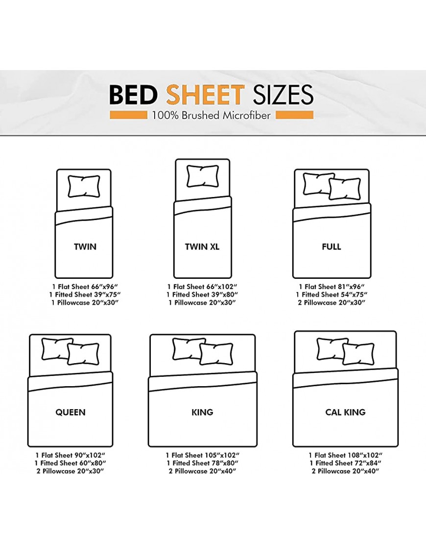 Twin Size Sheets Set Grey Soft 1800 Bedding Microfiber Sheets Set Includes Flat Sheet Fitted Sheet and Pillowcase 3 Pieces Twin Size Sheets for Kids - BY76EBCG2
