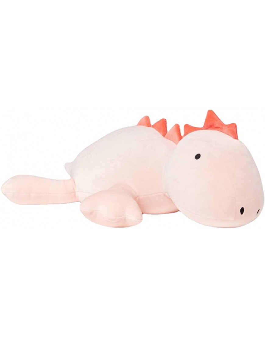 Big Size Dinosaur Weighted Plush Weighted Stuffed Animals Plush Weighted Plush Throw Pillow Weighted Plush Pillowfort for Kids Adults 13.8 Inch Pink - BYN8WLRBO