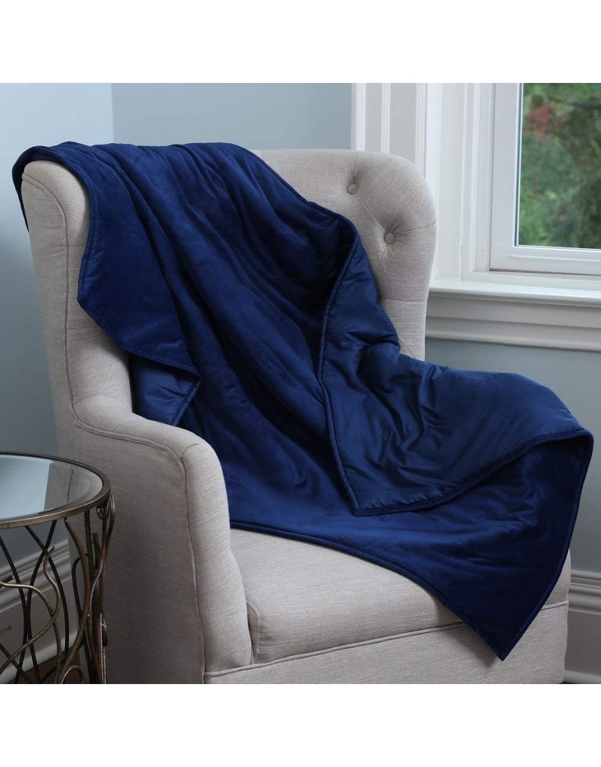 Tranquility. Kids Weighted Blanket ● Blue ● 6 lbs - BTZA1CCB2