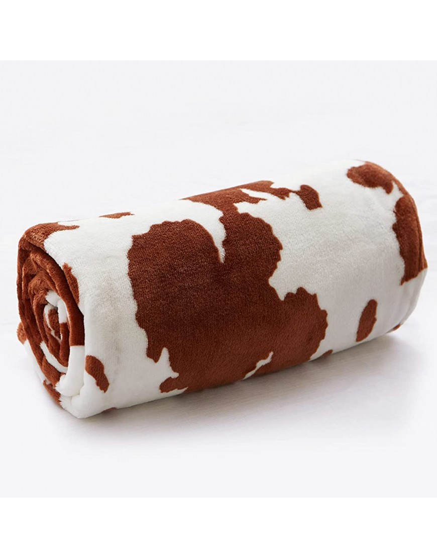 MAST DOO Cow Blanket,Lightweight Cozy Baby Blankets,Cow Throw Blanket Cute Cow Blanket for Boys Girls Toddler Infant Newborn 40x50 inch - B023D00EB