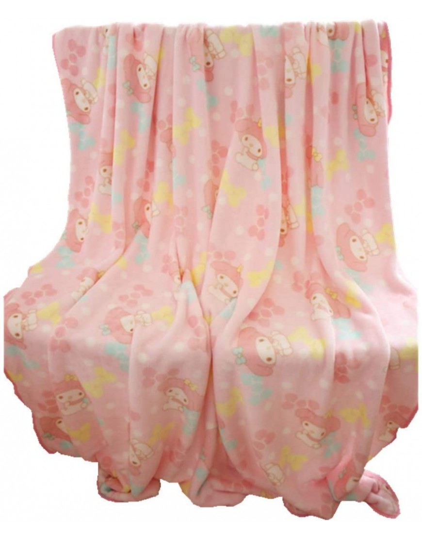My Melody Cartoon Blanket Children's Plush Throw Blanket Cute Coral Fleece Blanket Soft Bed Blankets - BW495KNXX