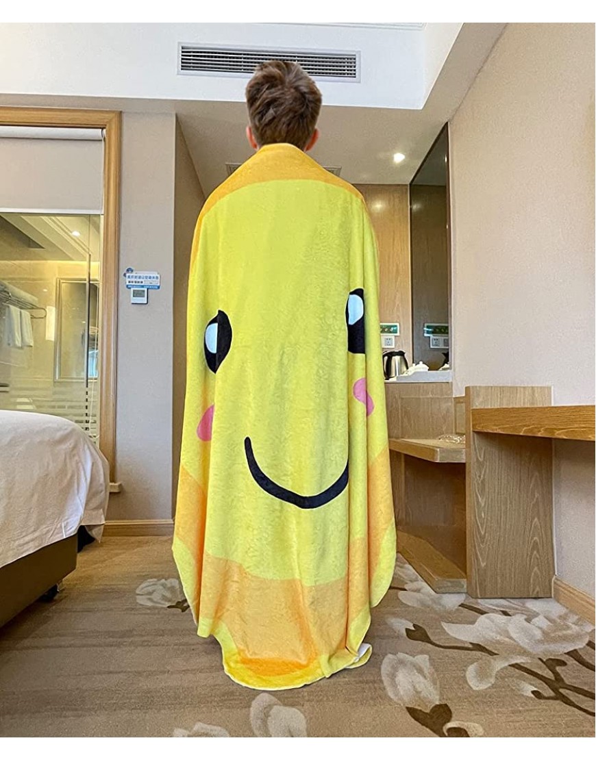YOQVHUA Sun Throw Blanket Novelty Cute Cartoon Sunflower Blanket You are My Sunshine 71 inches Kids Throw Blanket for Your Family Soft and Comfortable Flannel Blanket for Boys & Girls Adults. - BAS5M04HS