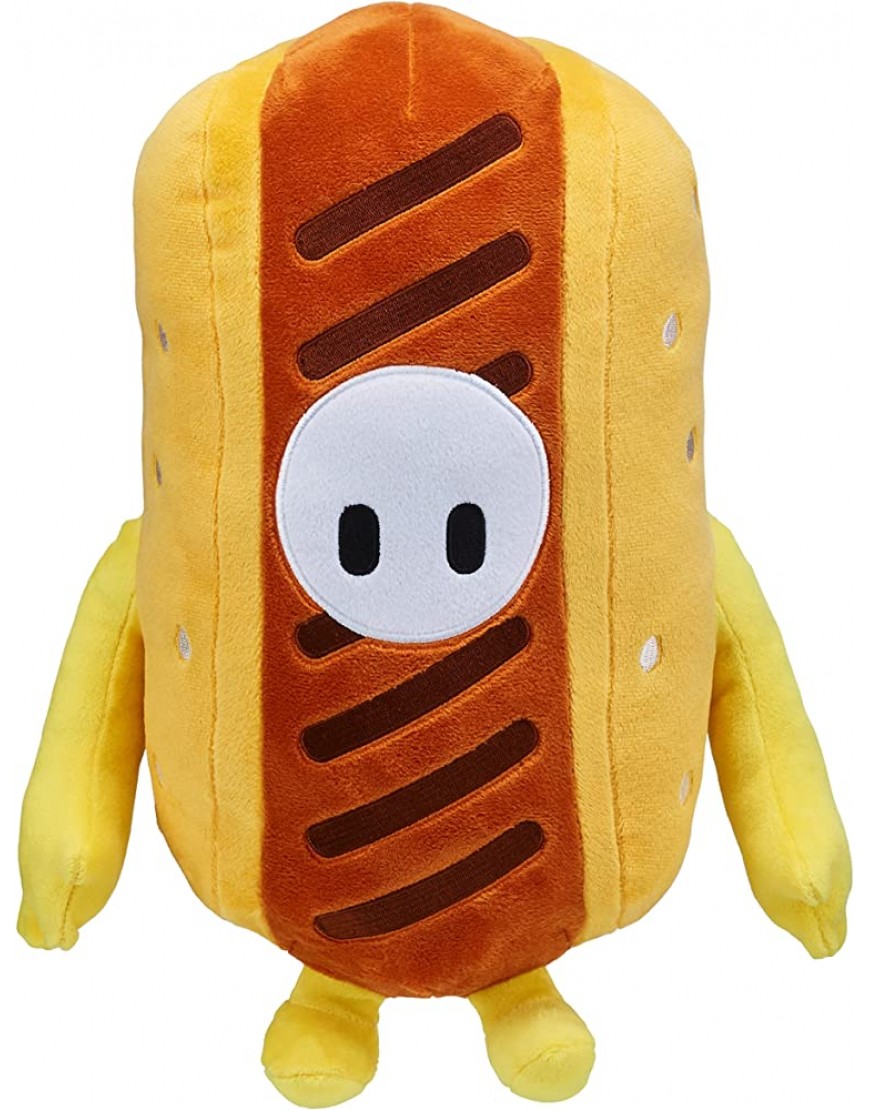 FALL GUYS Moose Toys Hotdog Bean Skin Collectors Edition Official Collectable 12" Super Soft Cuddly Deluxe Plush Toys from The Ultimate Knockout Video Game 3 Comes in a Polybag - BRUZ6M7CJ