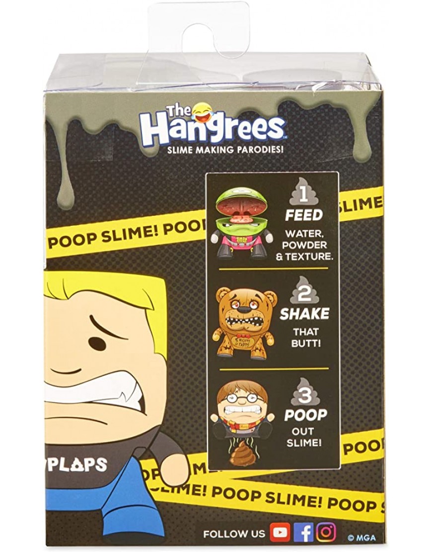 Hangrees The Roplops Collectible Parody Figure with Slime - BZJPSGHXU