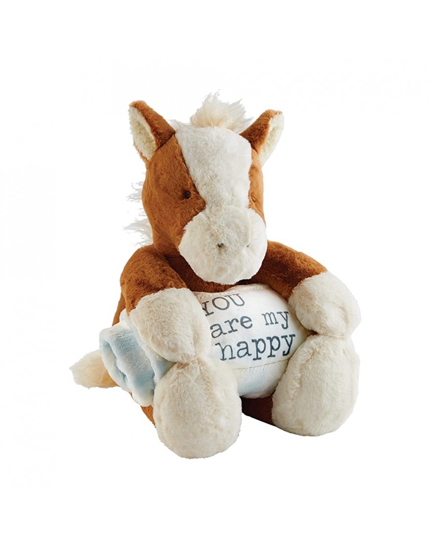 Horse Plush with Blanket - BOVHF7CQW