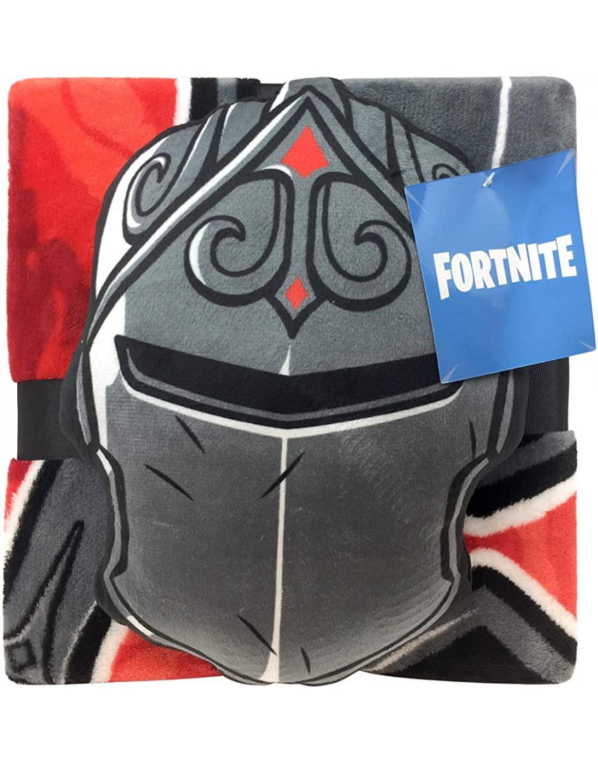 Jay Franco Black Knight Red Camo 2 Piece Nogginz Set Official Fortnite Product - B79CAIRR1