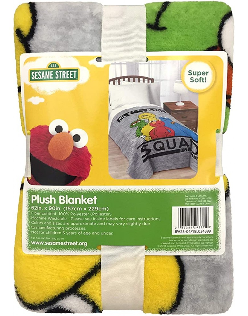 Jay Franco Sesame Street Large Elmo Pillow Buddy 2-Piece Bundle-Includes Pillow Buddy Blanket - BYTC4YCDP