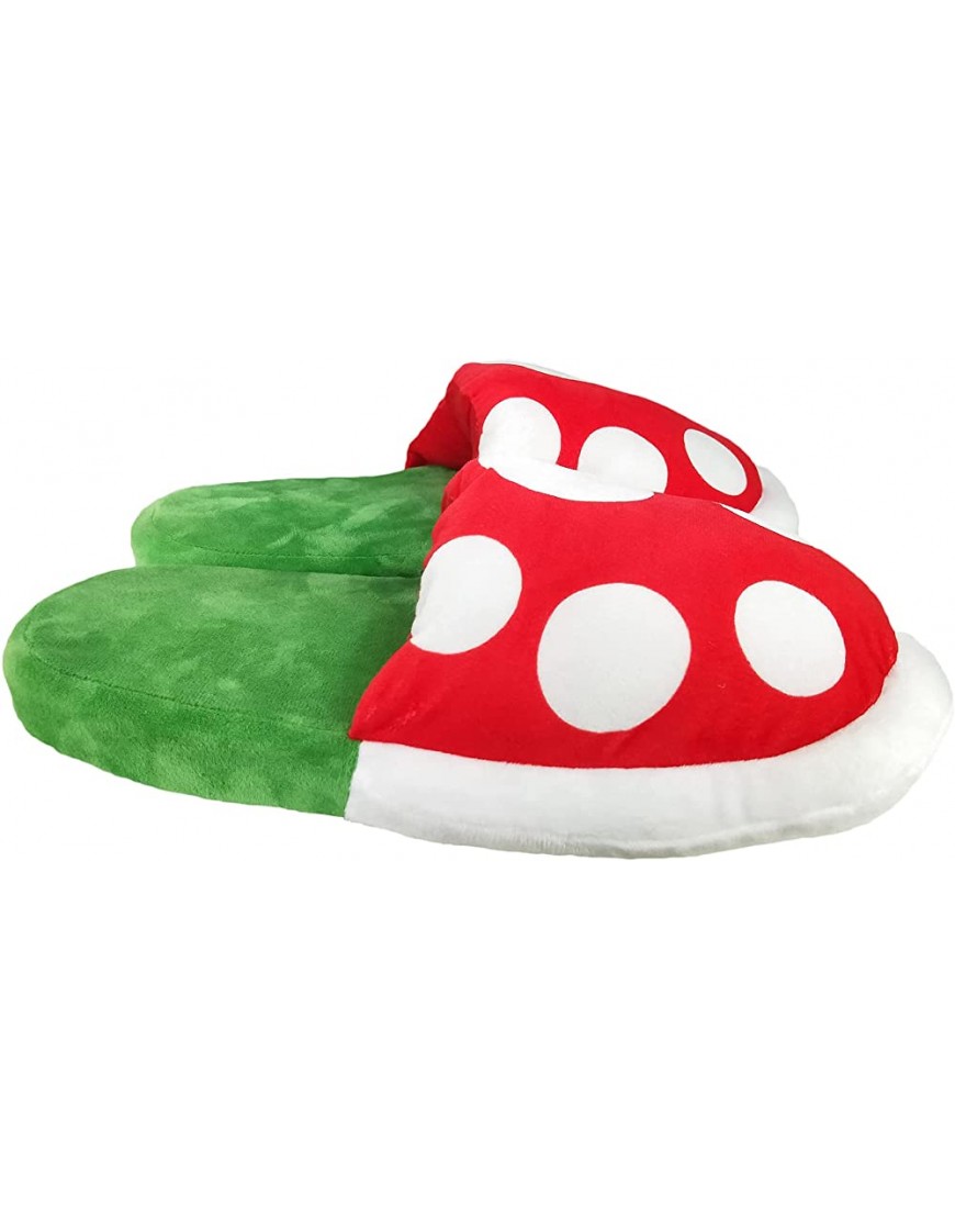 Lopbraa Piranha Plants Plush Funny Slippers Loafer with Pipe Pot Holder Funny Gifts for Women Mens Teens Piranha Plants - BXH9GVB9Y