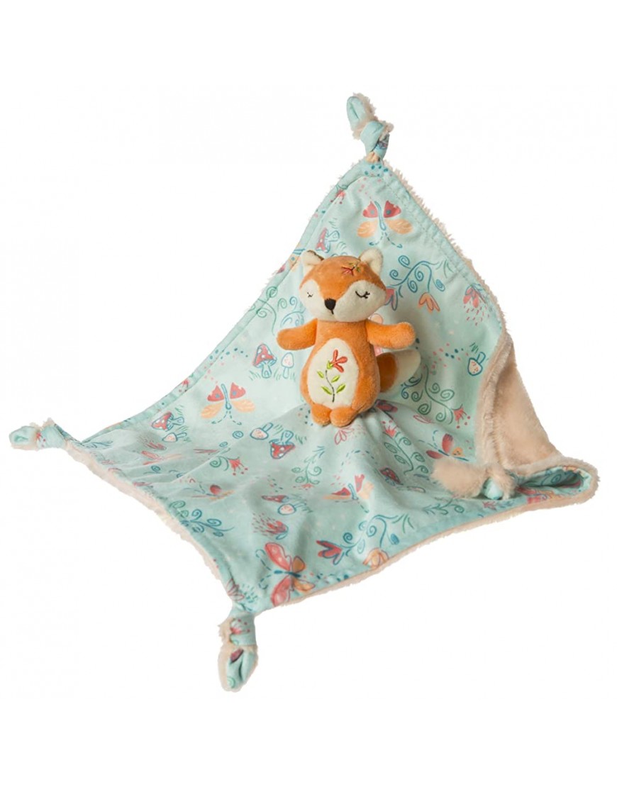 Mary Meyer Fairyland Forest Stuffed Animal Security Blanket 13 x 13Inches Fox - BCLOQ6BFH