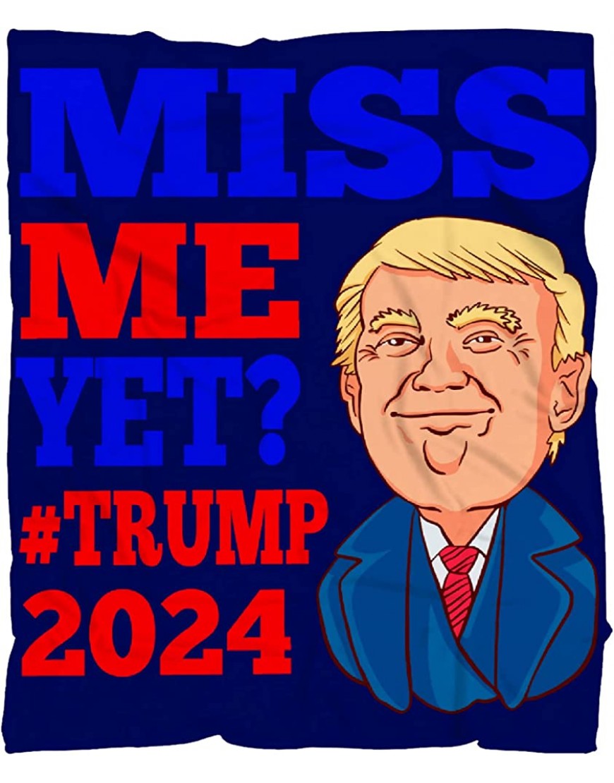 SHAKEAGLE Trump 2024 Blanket President Election Campaign Throws Gifts for Trump Supporter American Decor Plush Soft Lightweight Flannel Fleece Blankets Quilt for Bed Couch Chair 120x90In Extra Large - B87VMY2H2