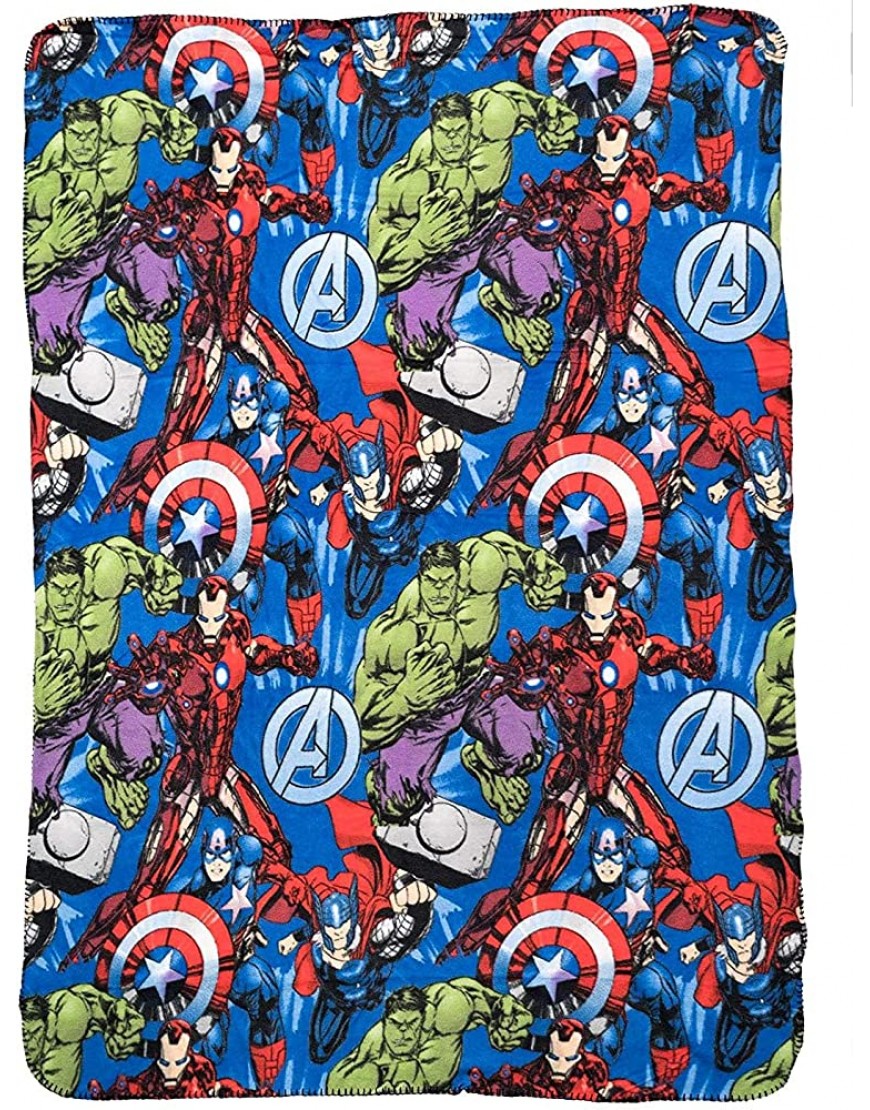 UPD Marvel Avengers Plush Fleece 45x60 Throw Blanket - BXOFMWDZK