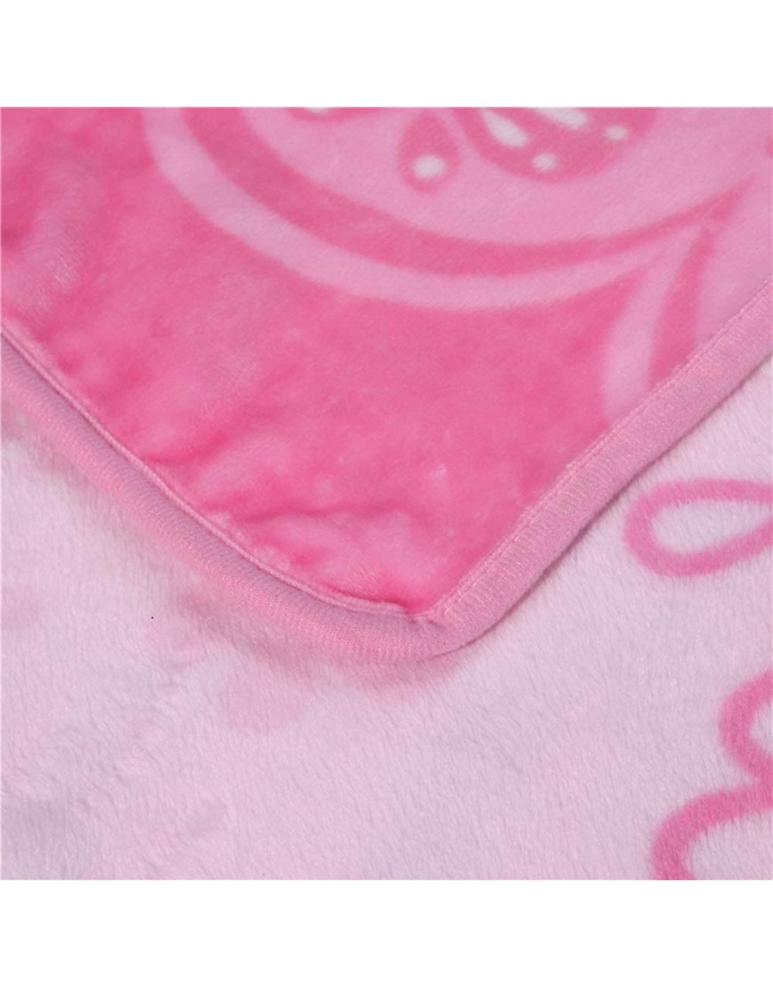 AMZKIKI Throw Blanket Fleece Printing 39'' x 55'' Kids Super Soft Warm Couch Chair Living Room Pink… - BWHC1QNET
