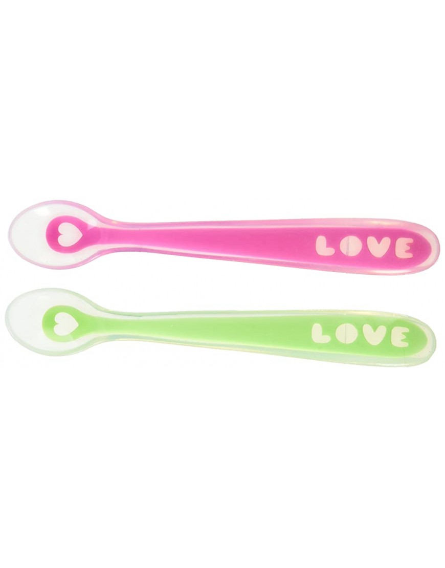 Munchkin Silicone Spoons 2ct Assorted Colors - BORJKLL1J