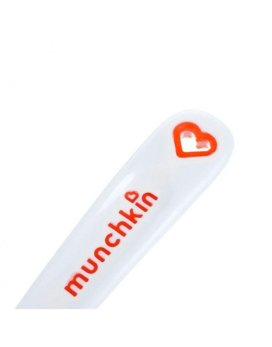 Munchkin White Hot Infant Safety Spoons 4 Count 0.39x0.79x6.5 Inch Pack of 4 - BW5YCFDTG