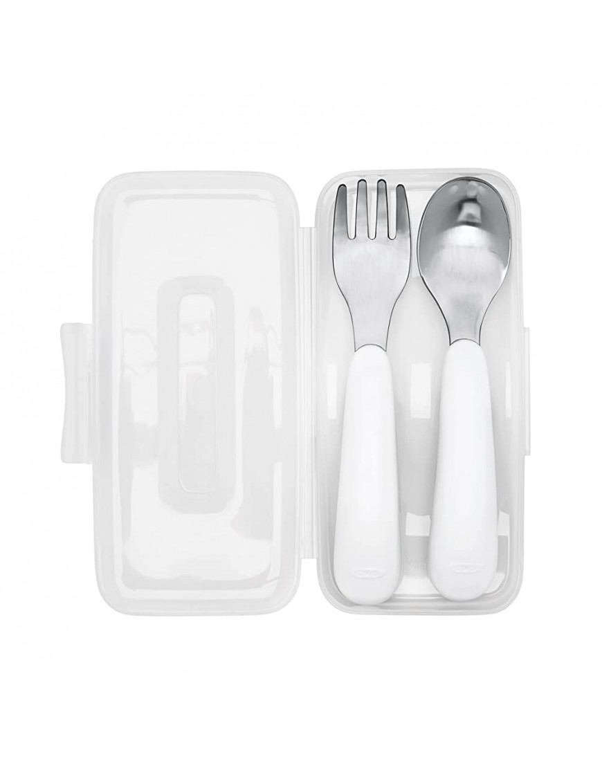 OXO Tot On-The-Go Fork And Spoon Set Navy - B9QMOTQK7