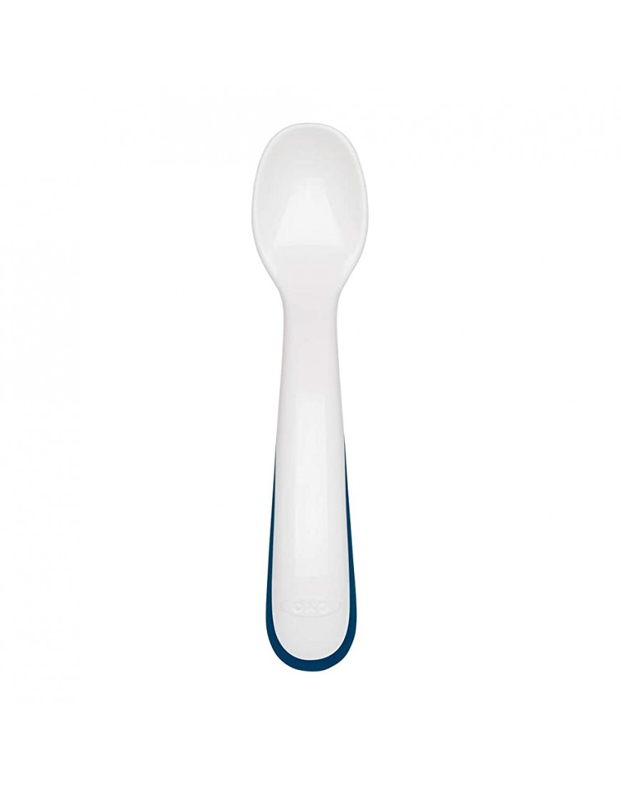 OXO Tot Plastic Fork & Spoon Multipack Navy 4 Piece Set - BDCPXZYQC