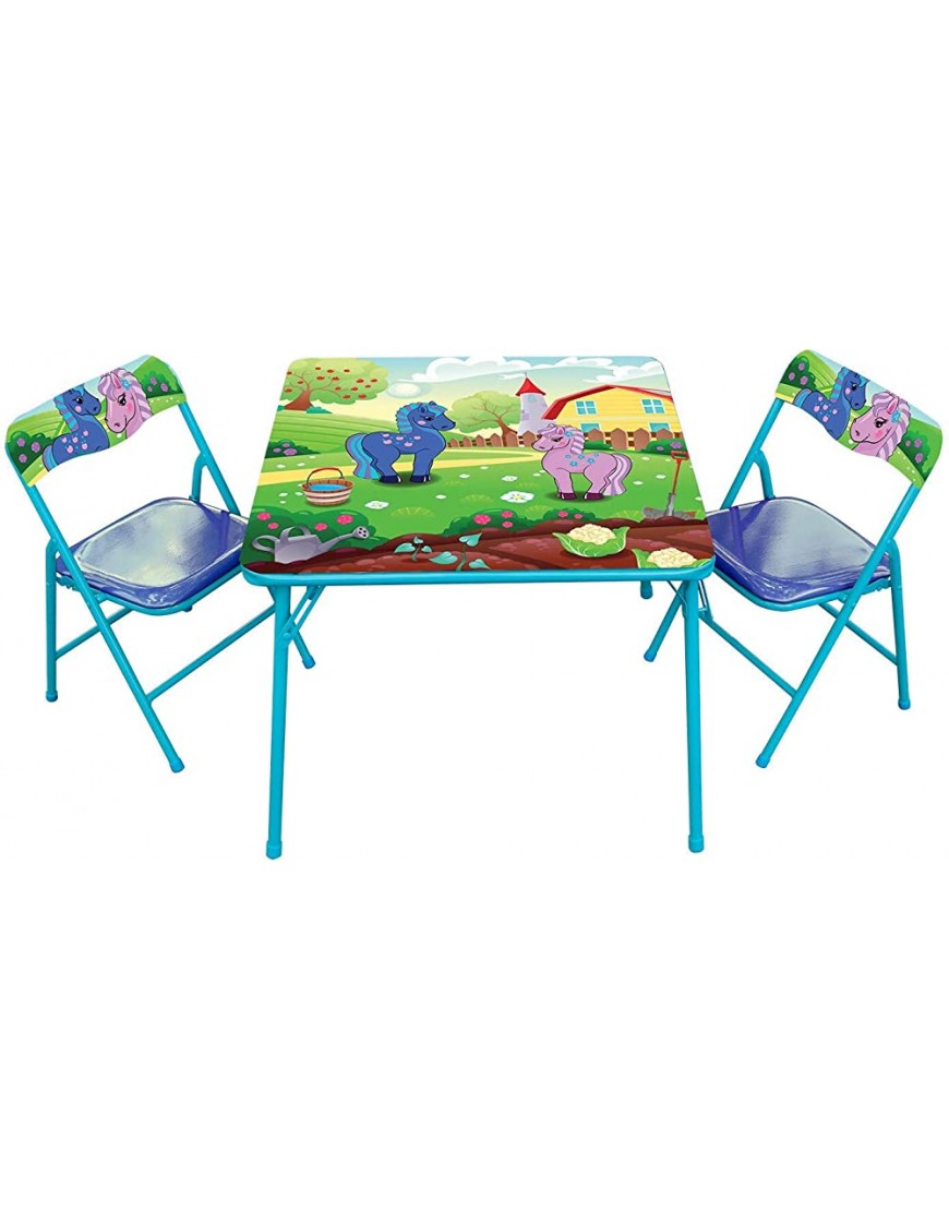 Gener8 Pony Table & Chairs Multicolored GS-75049 - BTKYE7FYY
