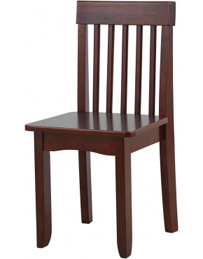 KidKraft Wooden Avalon Chair Espresso Single Children's Chair Gift for Ages 5-10 - BRFXLSGUL