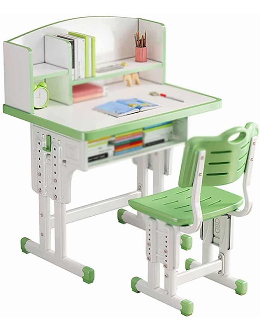 FEIYIYANG Kids Study Table Children's Desk Primary School Student Writing Desk and Chair Set Boy Homework Table can Lift Home Desk and Chair Color : C - BJ1VLJAP5