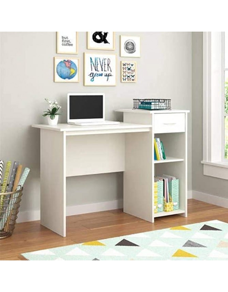 Student Desk with Easy-Glide Drawer Get Motivated and Tackle Homework Like a Champ - B1EO8K6TF