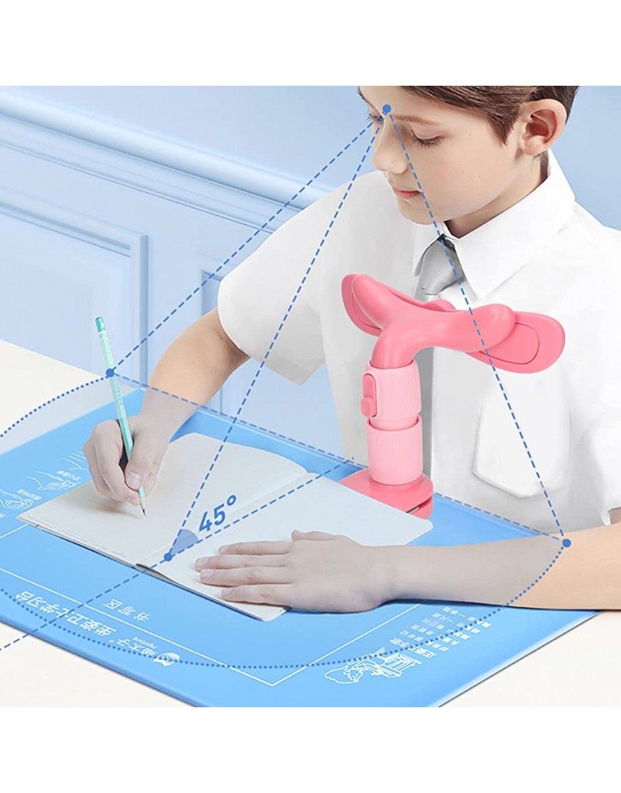 Writing Posture Corrector High Buffer Design Student Sitting Corrector Large Silicone Anti Myopia with Antiskid Base for School for Student - BA63HM6S3