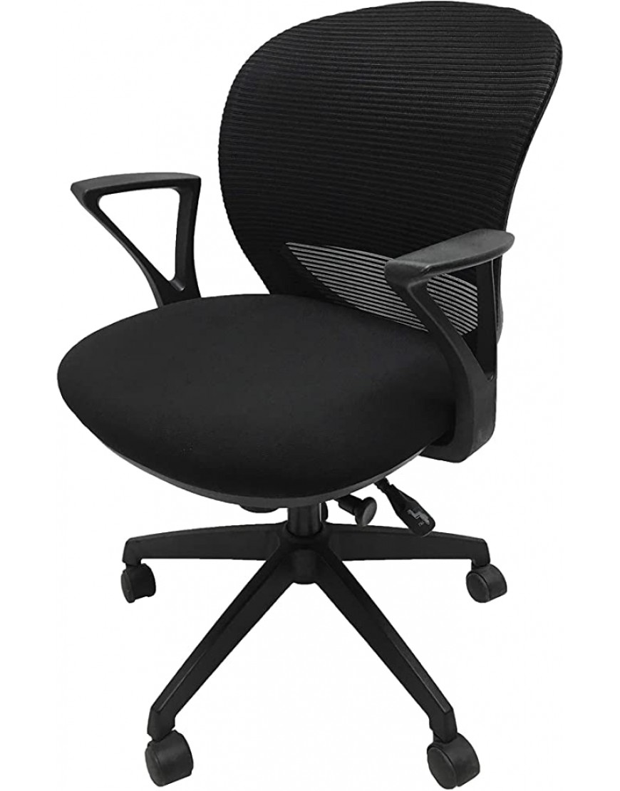 X Rocker Sidney Mid-Back Ergonomic Mesh Office Gaming Chair Black - BSR60S6VD