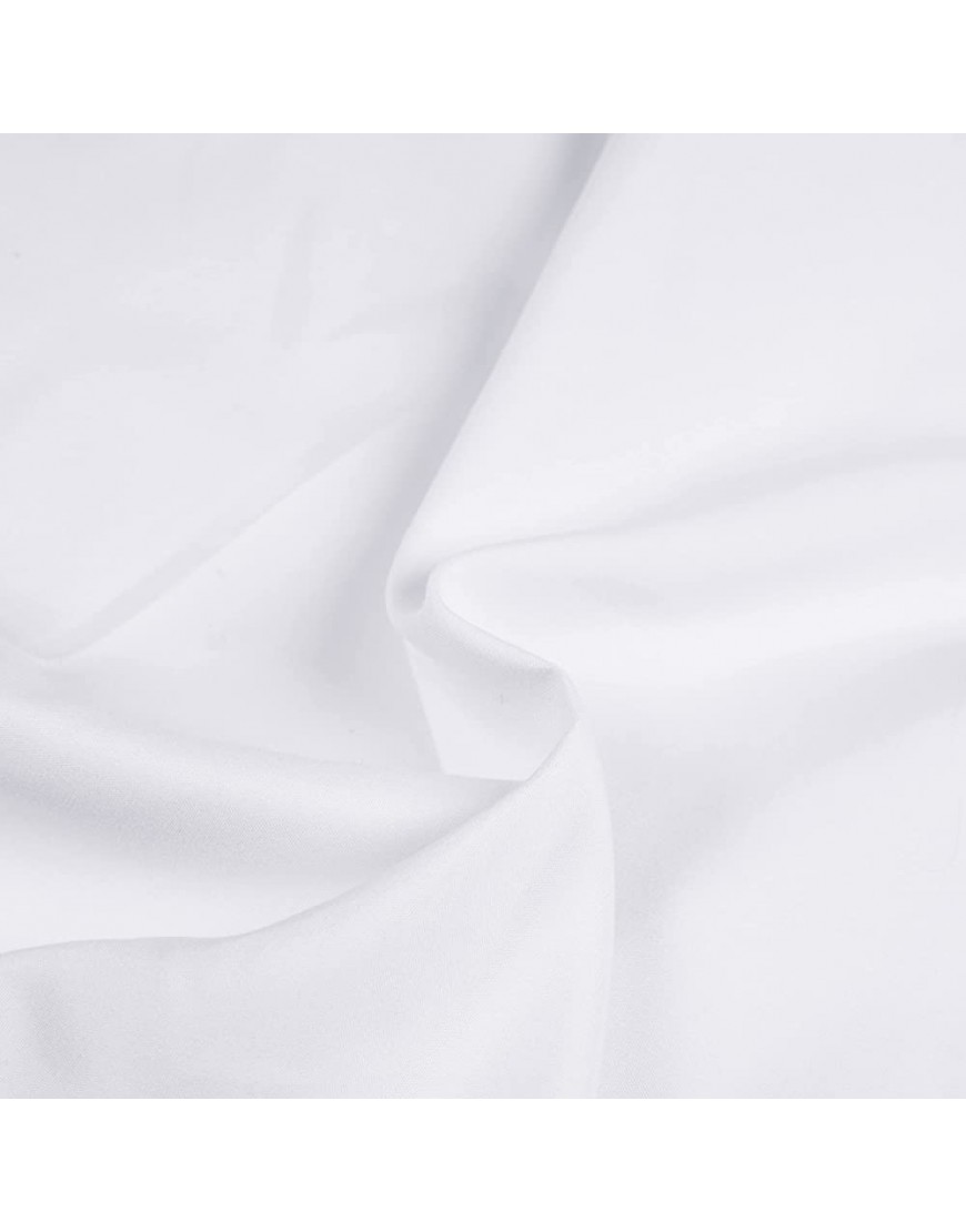 BEDSUM Microfiber Standard Pillowcases Set of 2 Soft Wrinkle Resistant and Easy Care Pillow Cases with Envelope Closure for Kids 20 x 26 inches White - BHWMJXDDX