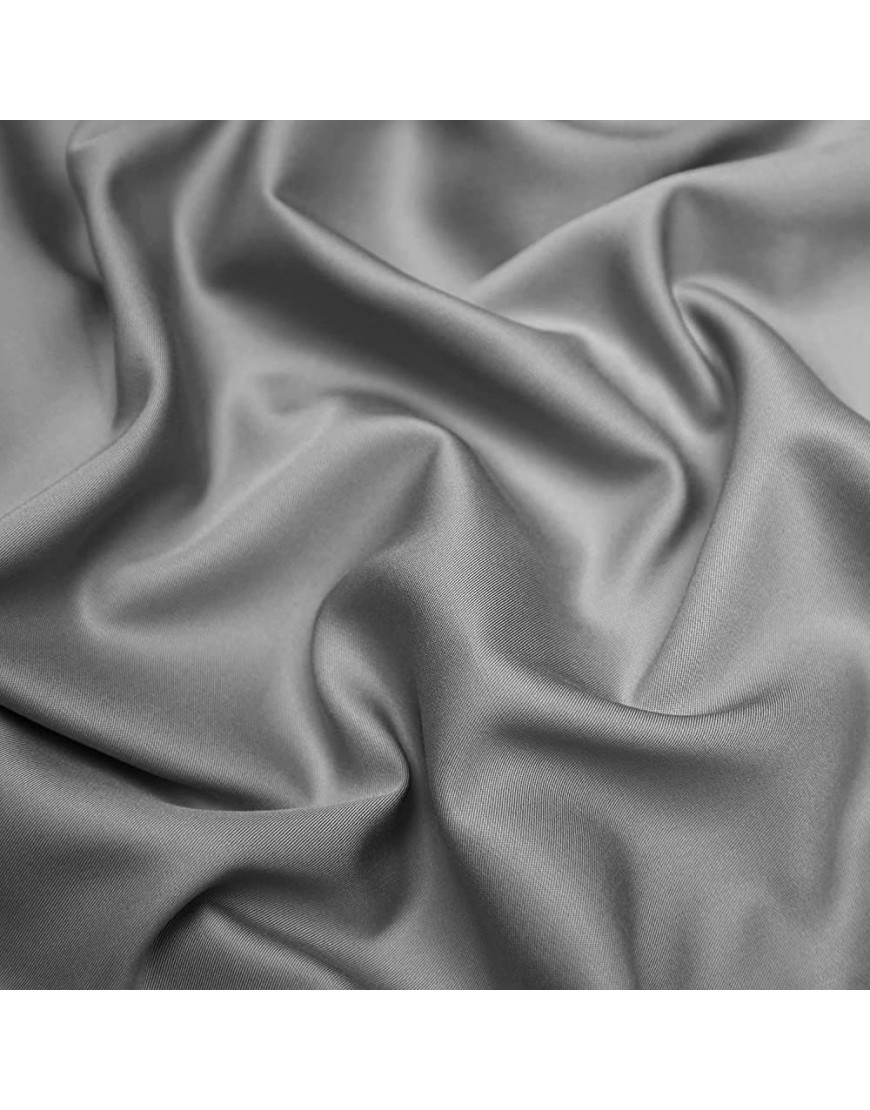 Dowin Premium Bamboo Pillowcases Standard Dark Grey Kids Pillow Case Set of 2 Ultra Soft & Cool Blend from Natural Bamboo Fiber - BZJNC4TNJ