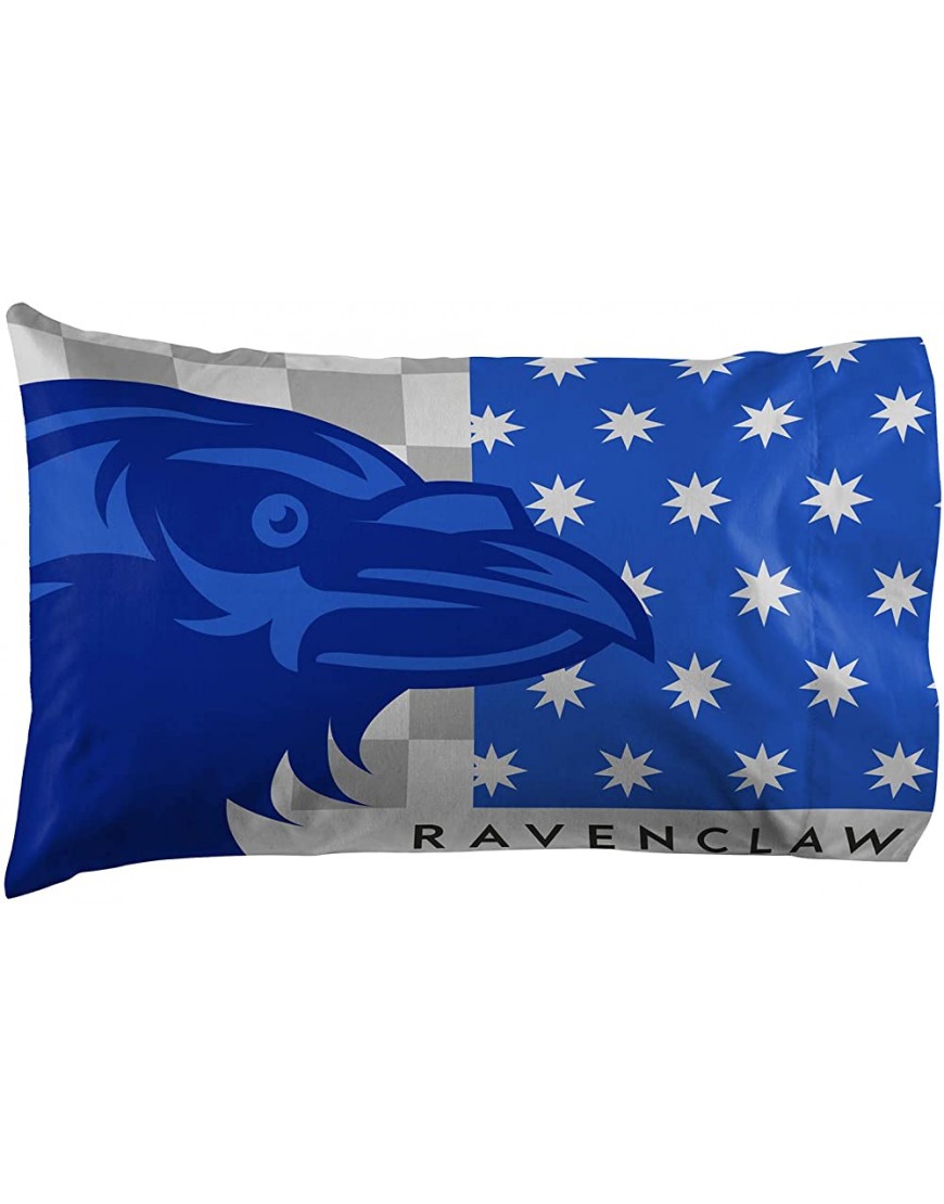 Harry Potter Ravenclaw Pride 1 Single Reversible Pillowcase Double-Sided Kids Super Soft Bedding Official Harry Potter Product - BPYPAHSYE