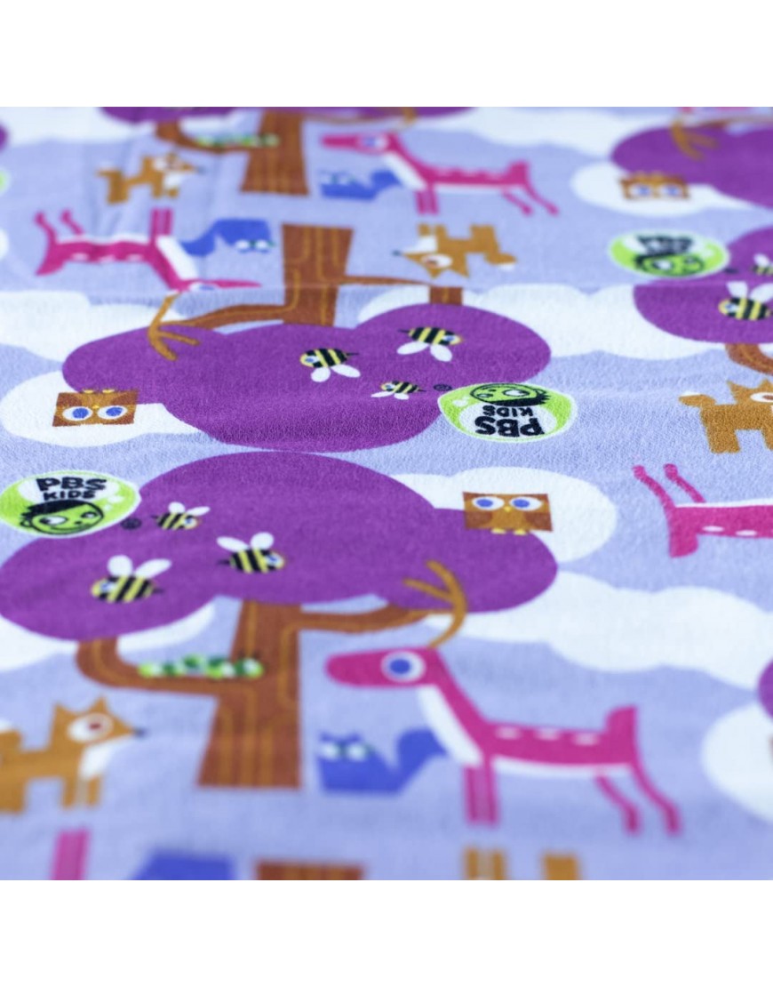 KinderMat Sheets PBS Kids Full Nap Mat Washable Cover Special Edition Woodland Friends Regular 47 x 22 Great for Daycare & Family Households Cover ONLY - B8I2I2CI7