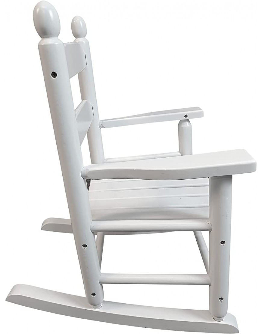 Children’s Rocking Chair Indoor and Outdoor Kids Rocking Chair for Boys and Girls Living Rooms Bedrooms White - BQKHAHXJ4